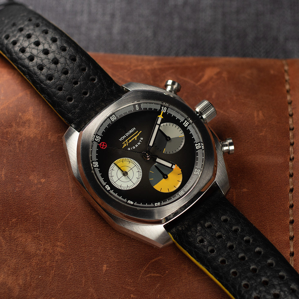 Von Doren Watch on leather