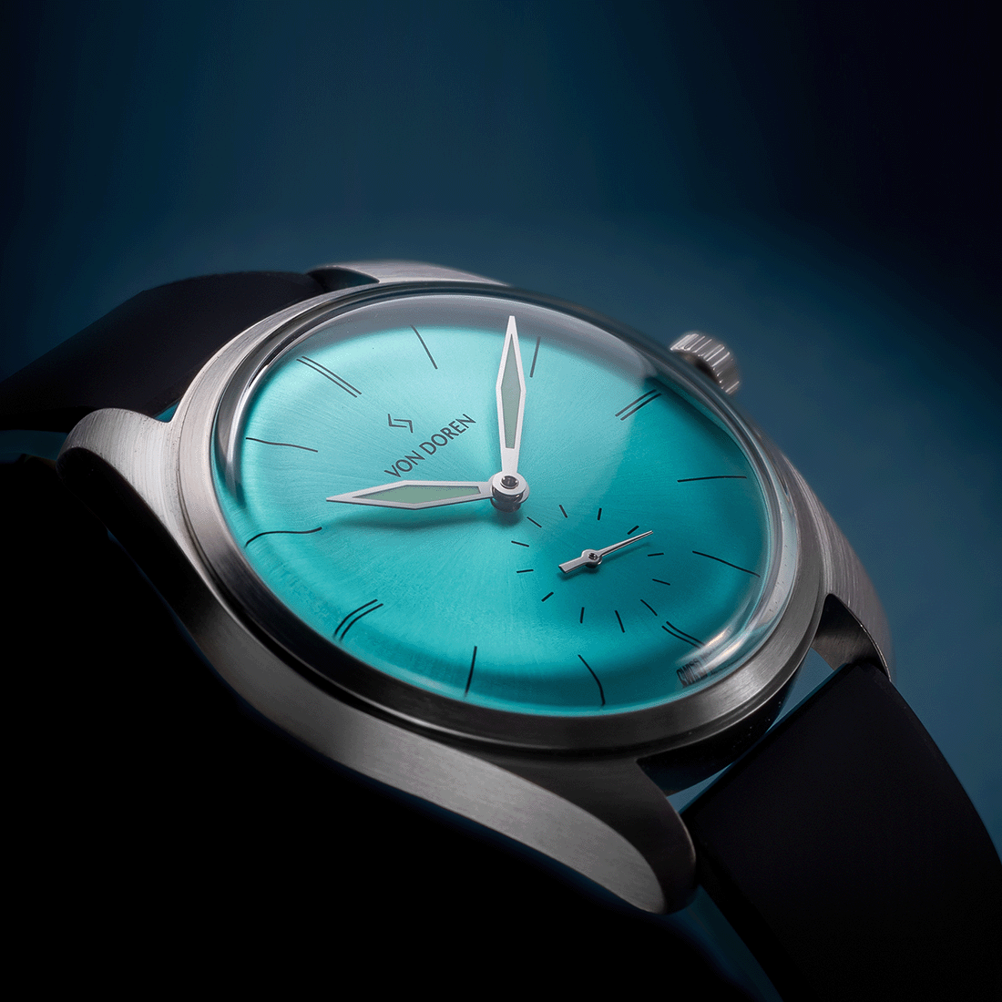 Von Doren watch, Runde riva blue