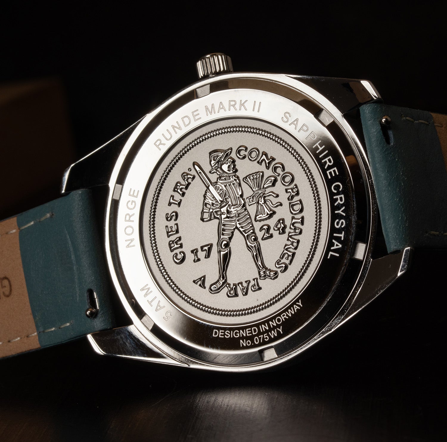 Von Doren klokke, Runde Mark II - baklokket.