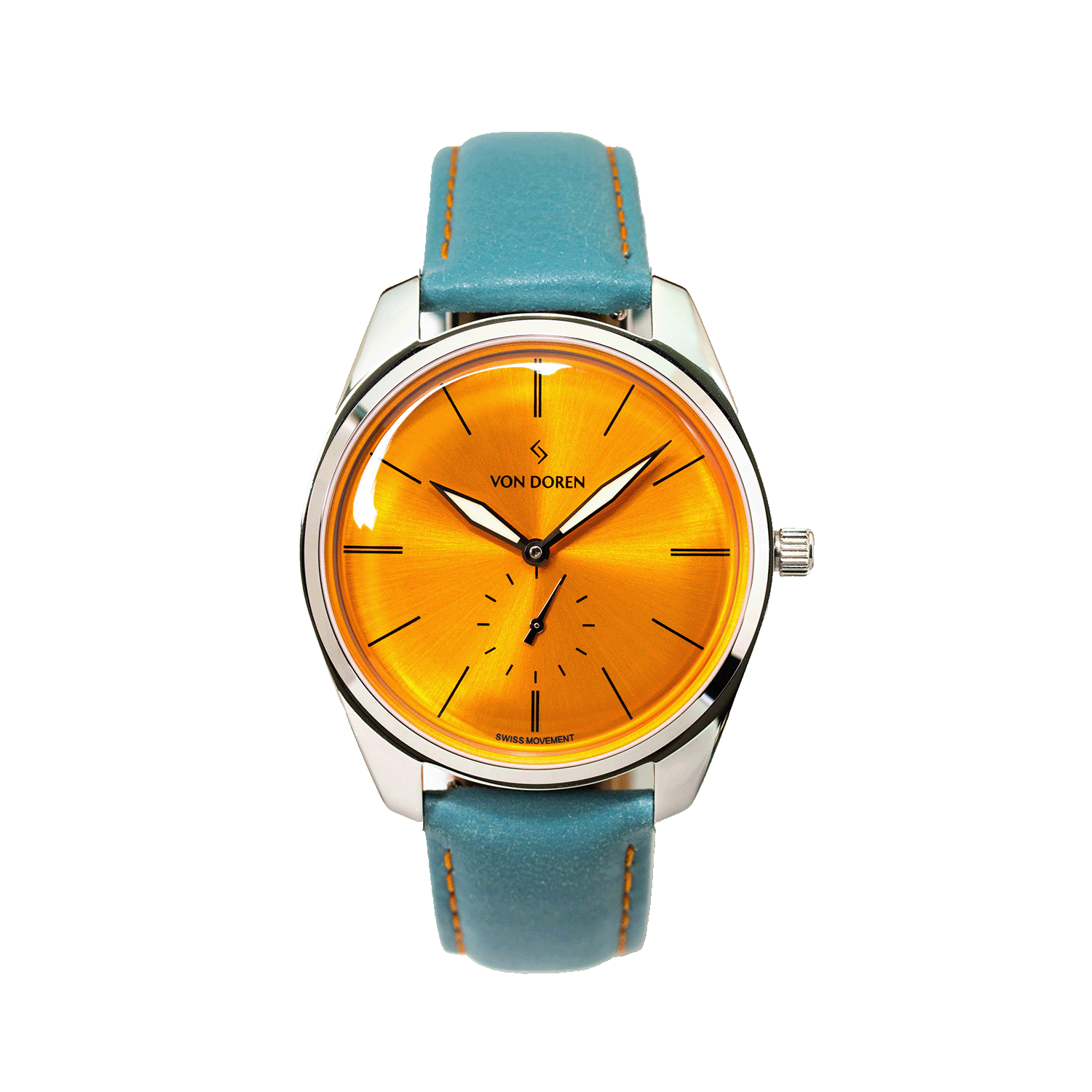 Von Doren Runde farge Warm Yellow