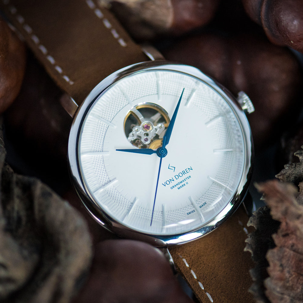 Von Doren kokke. Modell Grandmaster Kark II Open Heart liggende i natur