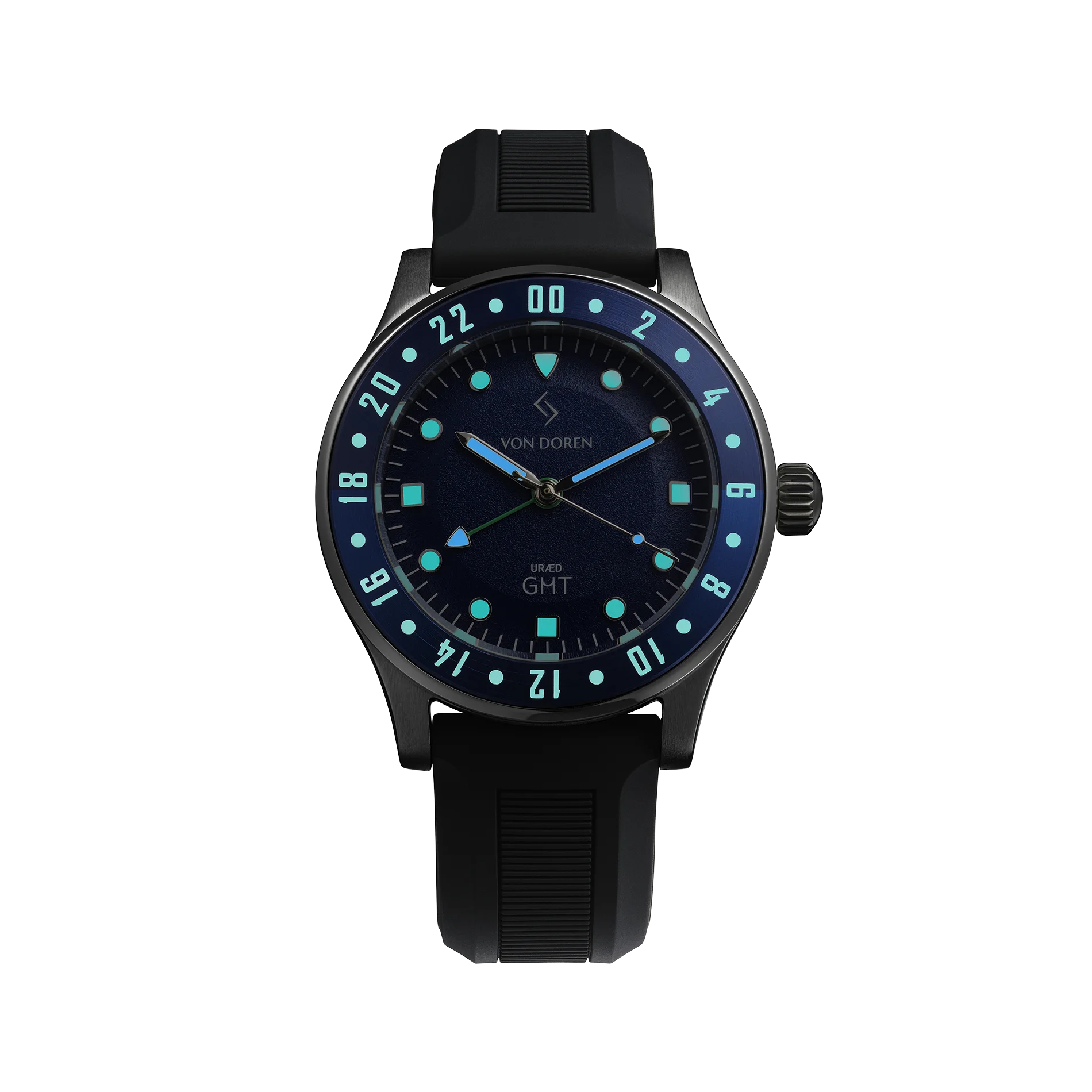 Produktbilde Von Doren Uræd GMT blue lume